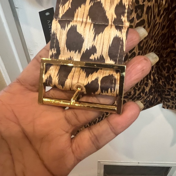 🔥 PRICE DROP 
Anne Klein New w/Tags 2-piece SILK Leopard print jacket n’ skirt - Picture 9 of 11